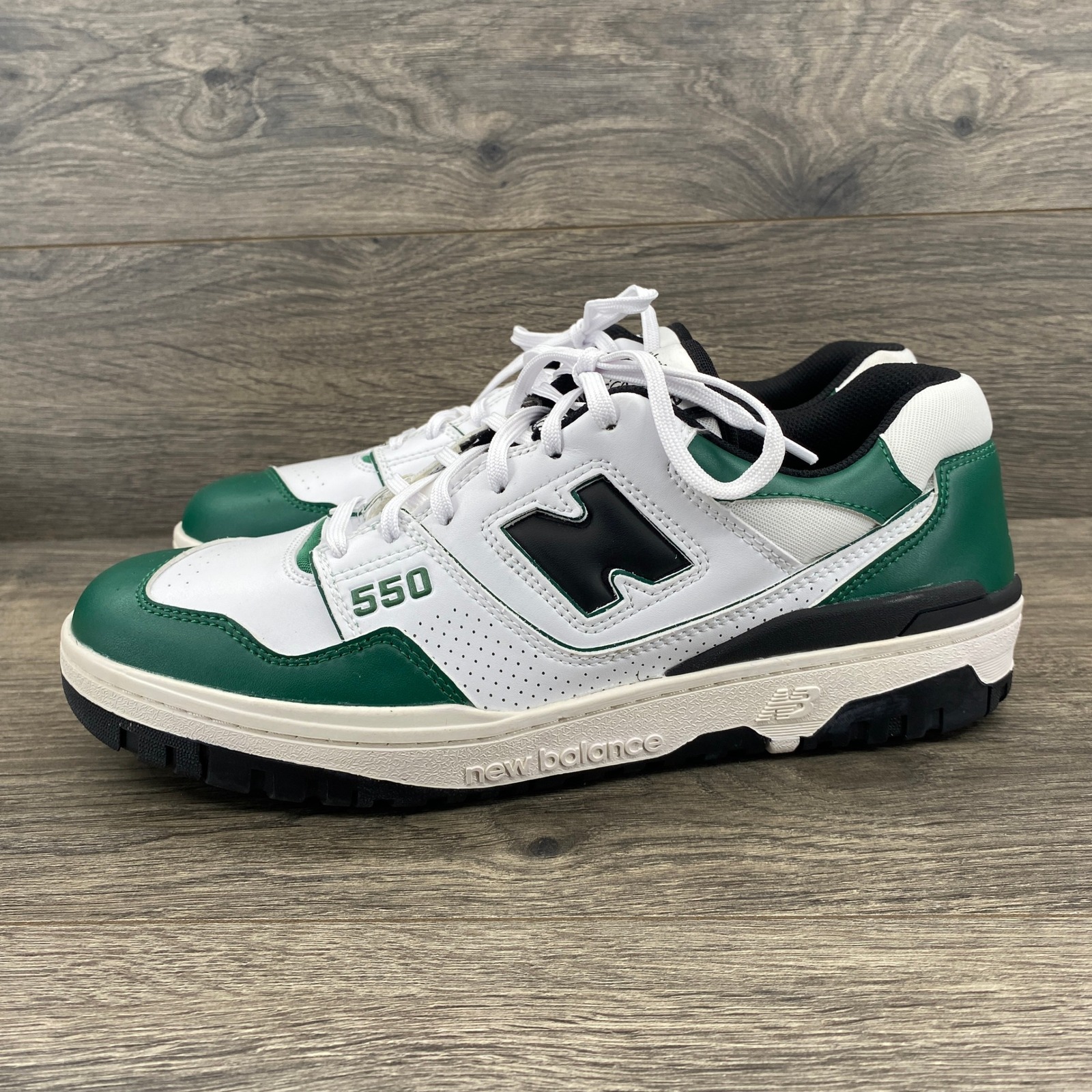 New Balance 550 Golf Mens 10.5 White Green Mg550wge Spikeless Sneakers